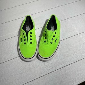 neon green vans